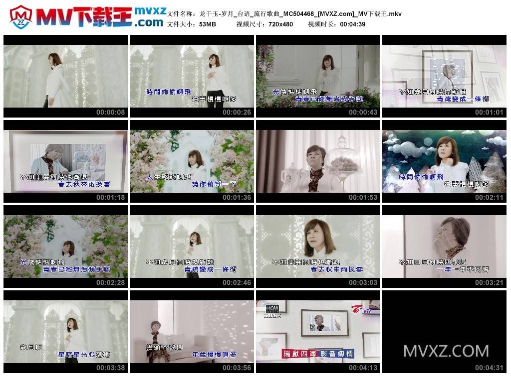 龙千玉-岁月_台语_流行歌曲_MC504468